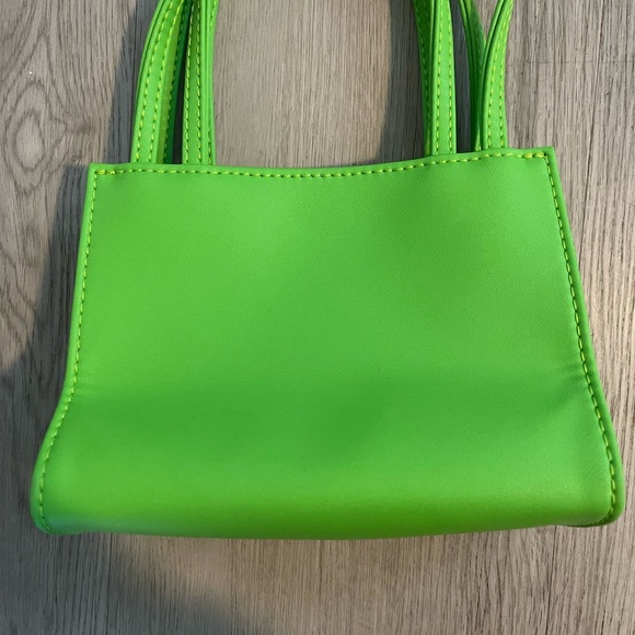 Telfar Highlighter Green Small Shopping Bag - Picture 4 of 7